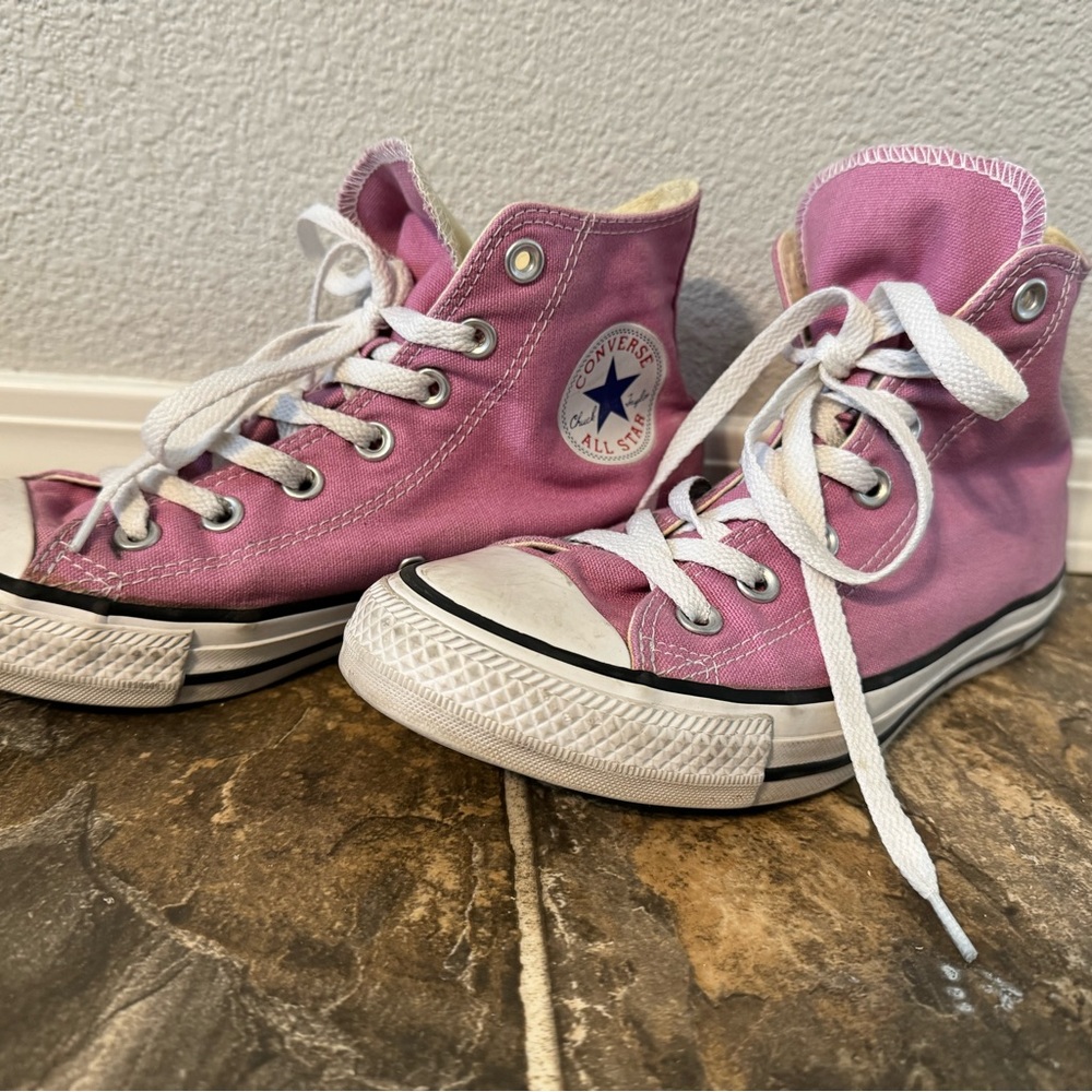 Converse All Star High Tops- orchid